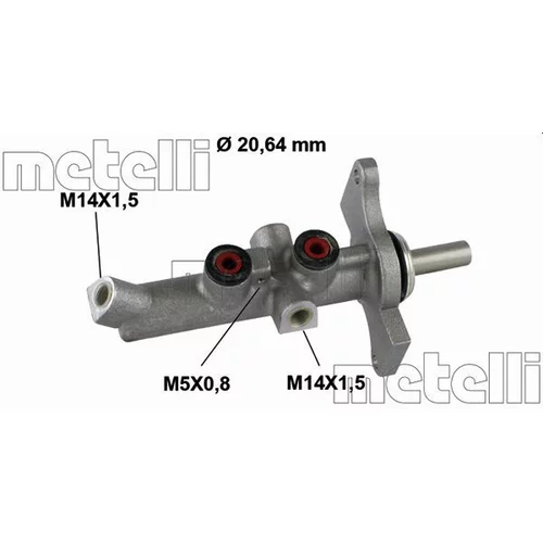 Hlavný brzdový valec METELLI 05-0806
