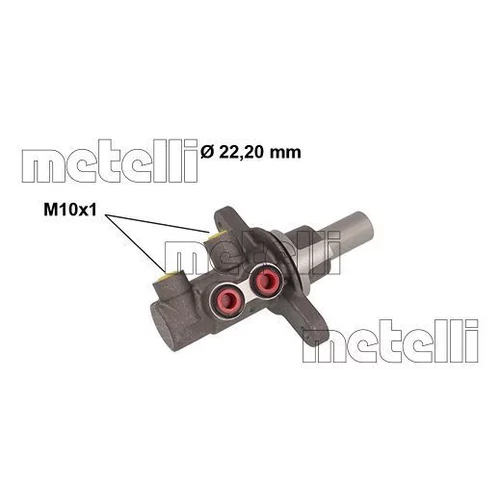 Hlavný brzdový valec METELLI 05-0840