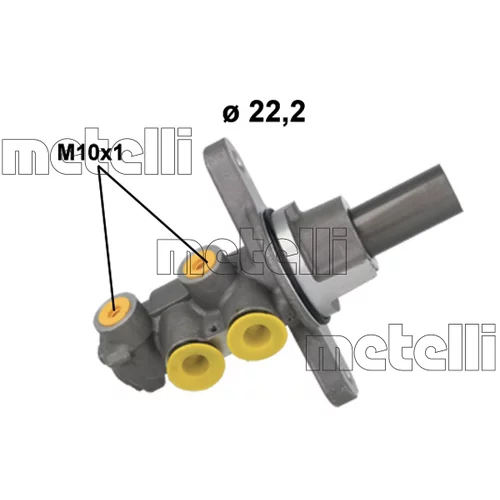 Hlavný brzdový valec METELLI 05-1217