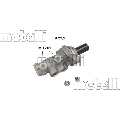 Hlavný brzdový valec METELLI 05-1280