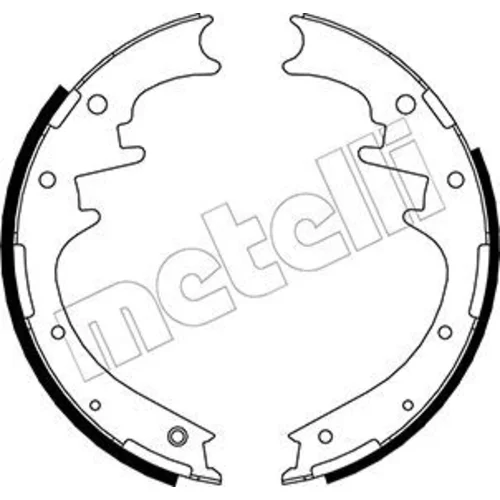 Sada brzdových čeľustí METELLI 53-0561