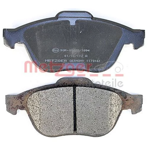 Sada brzdových platničiek kotúčovej brzdy 1170161 /METZGER/ - obr. 3