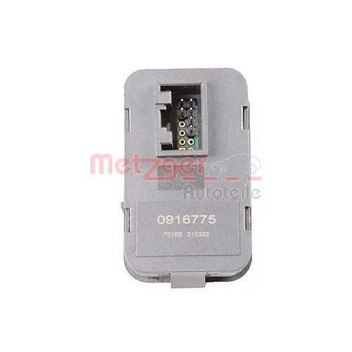 Spínač elektrického otvárania okien 0916775 /METZGER/ - obr. 1