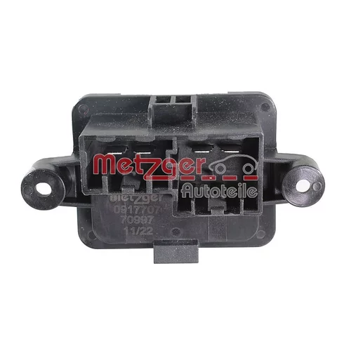 Regulator, ventilator vnutorneho priestoru 0917707 /METZGER/ - obr. 1