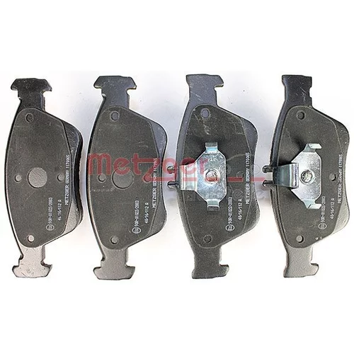 Sada brzdových platničiek kotúčovej brzdy 1170065 /METZGER/ - obr. 1