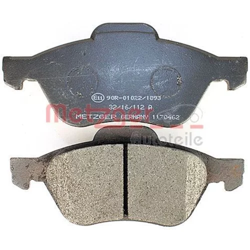 Sada brzdových platničiek kotúčovej brzdy 1170462 /METZGER/ - obr. 3