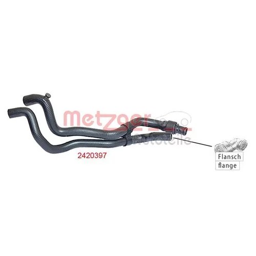Hadica chladenia 2420397 /METZGER/ - obr. 1