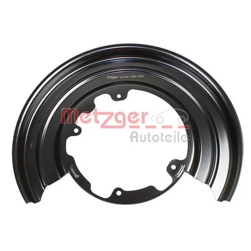 Ochranný plech proti rozstreku, Brzdový kotúč 6115158 /METZGER/ - obr. 1