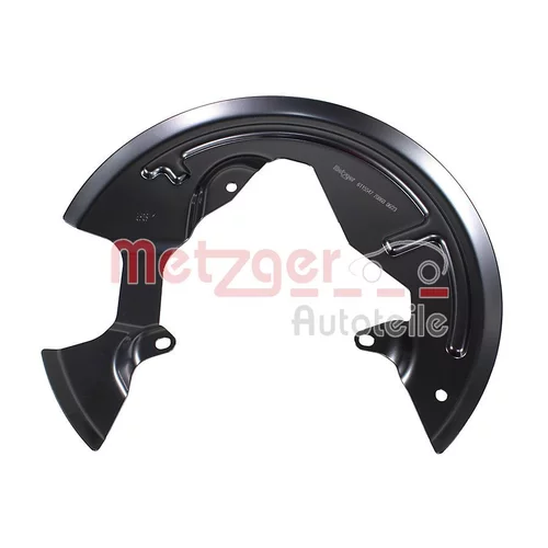 Ochranný plech proti rozstreku, Brzdový kotúč 6115547 /METZGER/ - obr. 1