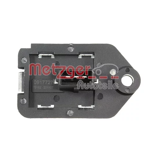 Predradený odpor, elektromotor (ventilátor chladiča) 0917727 /METZGER/ - obr. 1