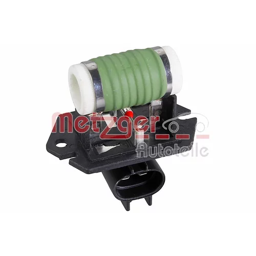 Predradený odpor, elektromotor (ventilátor chladiča) METZGER 0917763