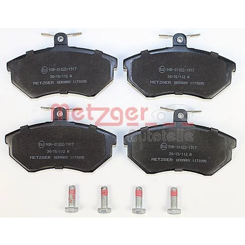 Sada brzdových platničiek kotúčovej brzdy 1170095 /METZGER/ - obr. 1