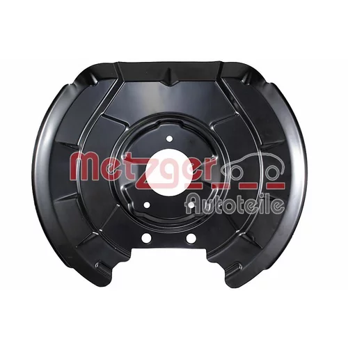 Ochranný plech proti rozstreku, Brzdový kotúč 6115511 /METZGER/ - obr. 1