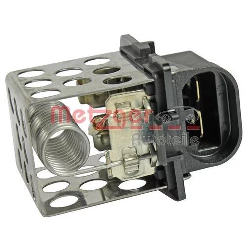 Predradený odpor, elektromotor (ventilátor chladiča) METZGER 0917329