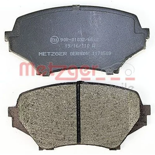 Sada brzdových platničiek kotúčovej brzdy 1170589 /METZGER/ - obr. 2