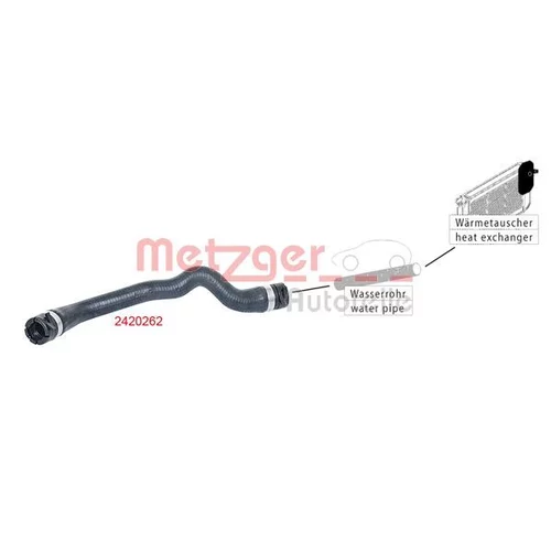Hadica chladenia 2420262 /METZGER/ - obr. 1
