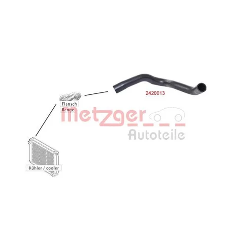 Hadica chladenia 2420013 /METZGER/ - obr. 1