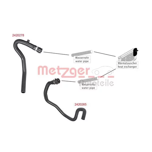 Hadica chladenia 2420278 /METZGER/ - obr. 1