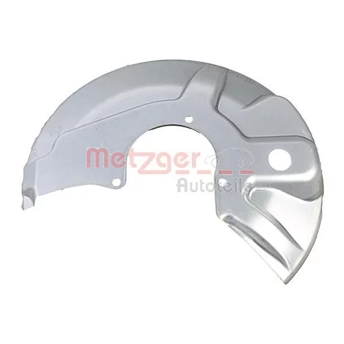 Ochranný plech proti rozstreku, Brzdový kotúč METZGER 6115431