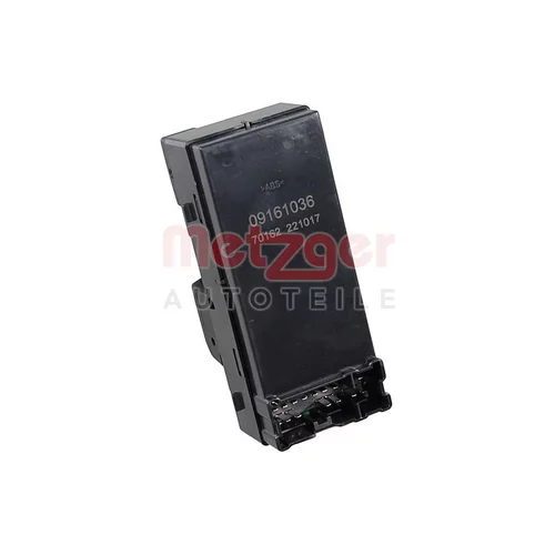 Spínač elektrického otvárania okien 09161036 /METZGER/ - obr. 1
