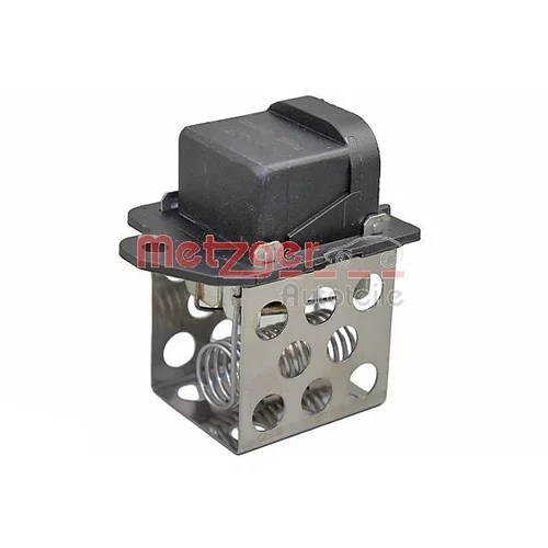 Predradený odpor, elektromotor (ventilátor chladiča) METZGER 0917367