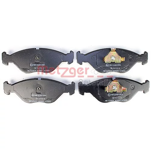 Sada brzdových platničiek kotúčovej brzdy 1170293 /METZGER/ - obr. 1