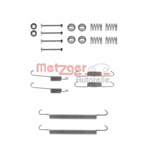 Sada príslušenstva brzdovej čeľuste METZGER 105-0707