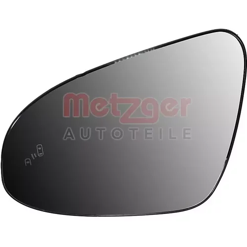 Sklo vonkajšieho zrkadla METZGER 2060071