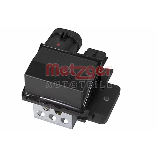 Predradený odpor, elektromotor (ventilátor chladiča) METZGER 0917868