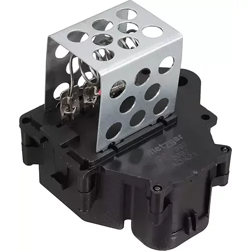 Predradený odpor, elektromotor (ventilátor chladiča) METZGER 0917897