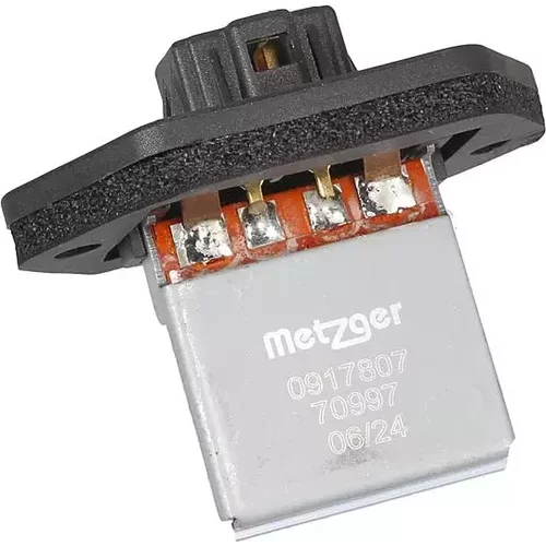 Odpor vnútorného ventilátora METZGER 0917807