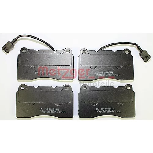 Sada brzdových platničiek kotúčovej brzdy 1170496 /METZGER/ - obr. 1