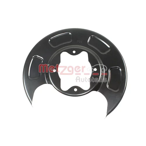 Ochranný plech proti rozstreku, Brzdový kotúč 6115542 /METZGER/ - obr. 1