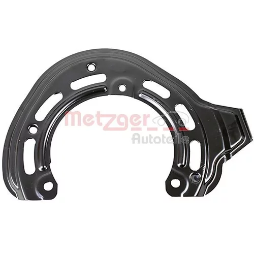 Ochranný plech proti rozstreku, Brzdový kotúč METZGER 6115461
