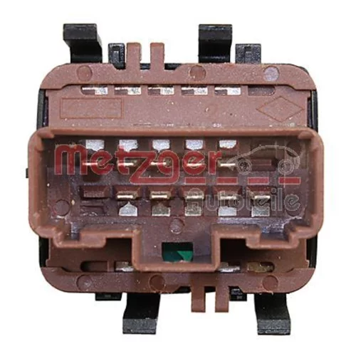 Spínač elektrického otvárania okien 0916553 /METZGER/ - obr. 1