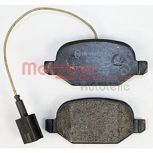 Sada brzdových platničiek kotúčovej brzdy 1170555 /METZGER/ - obr. 2
