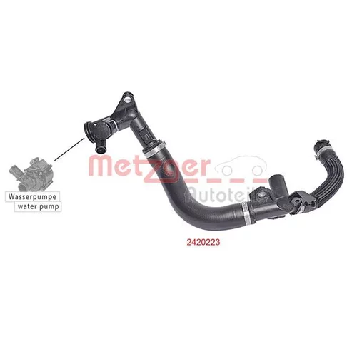 Hadica chladenia 2420223 /METZGER/ - obr. 1