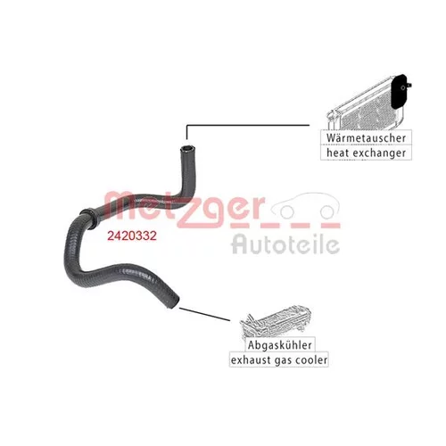 Hadica chladenia 2420332 /METZGER/ - obr. 1