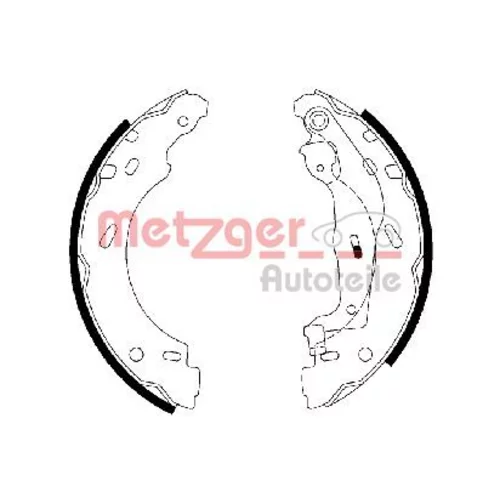 Sada brzdových čeľustí METZGER MG 112