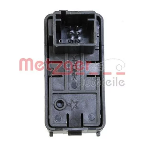 Spínač elektrického otvárania okien 0916604 /METZGER/ - obr. 1