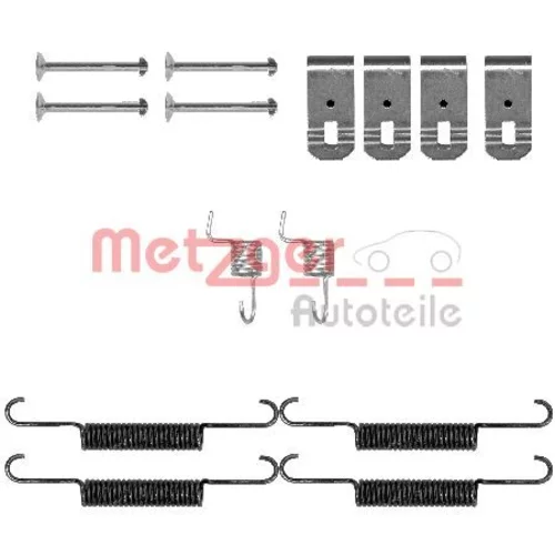 Sada príslušenstva čeľustí parkovacej brzdy 105-0895 /METZGER/