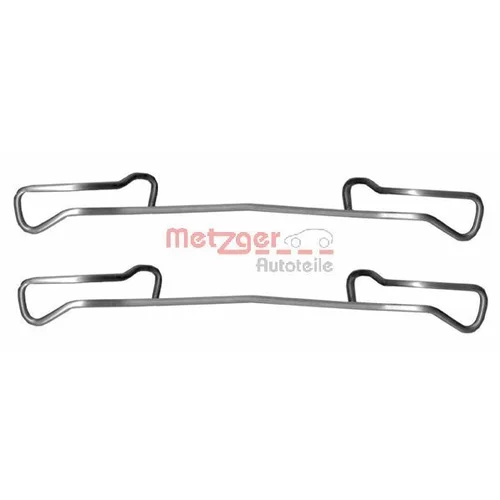 Sada príslušenstva obloženia kotúčovej brzdy METZGER 109-1150