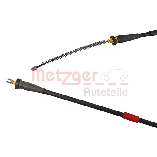 Ťažné lanko parkovacej brzdy 11.6604 /METZGER/ - obr. 1