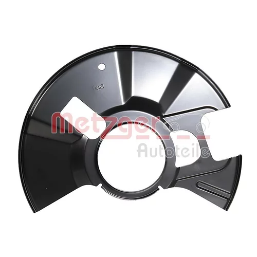 Ochranný plech proti rozstreku, Brzdový kotúč 6115577 /METZGER/ - obr. 1
