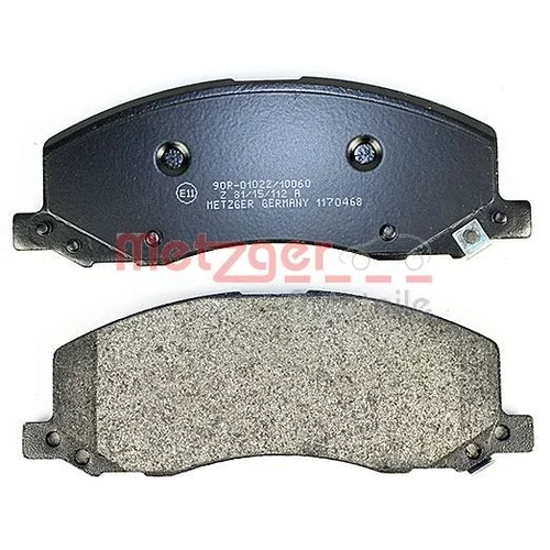 Sada brzdových platničiek kotúčovej brzdy 1170468 /METZGER/ - obr. 2