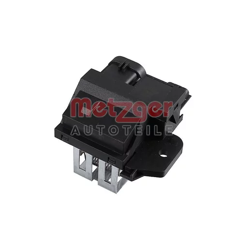 Predradený odpor, elektromotor (ventilátor chladiča) 0917365 /METZGER/
