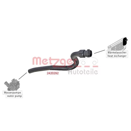 Hadica chladenia 2420292 /METZGER/ - obr. 1