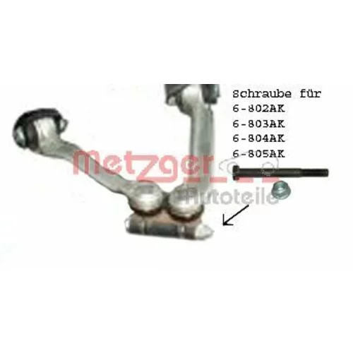 Montážna a skrutkovacia sada, rameno 55002118 /METZGER/ - obr. 1