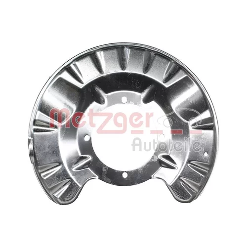 Ochranný plech proti rozstreku, Brzdový kotúč 6115601 /METZGER/ - obr. 1