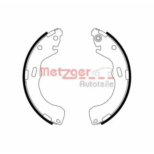 Sada brzdových čeľustí METZGER MG 970